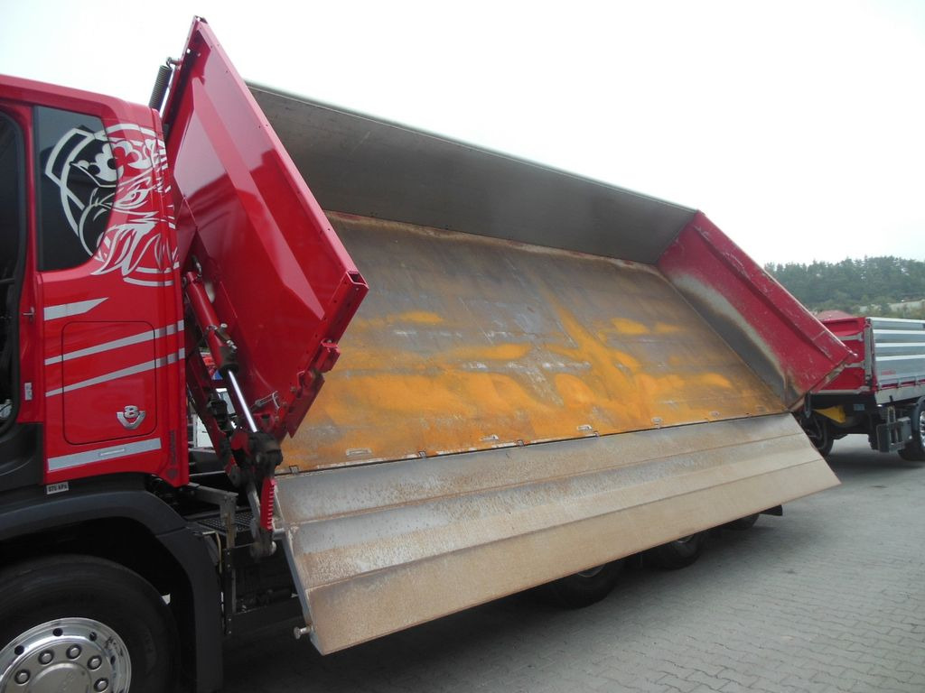 Φορτηγό ανατρεπόμενο, Φορτηγό με γερανό Scania R 580,8X4,KIPPER,BORDMATIC,PALFINGER PK 19.001: φωτογραφία 12