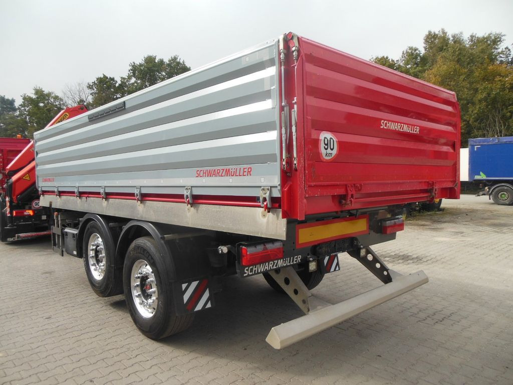 Φορτηγό ανατρεπόμενο, Φορτηγό με γερανό Scania R 580,8X4,KIPPER,BORDMATIC,PALFINGER PK 19.001: φωτογραφία 27