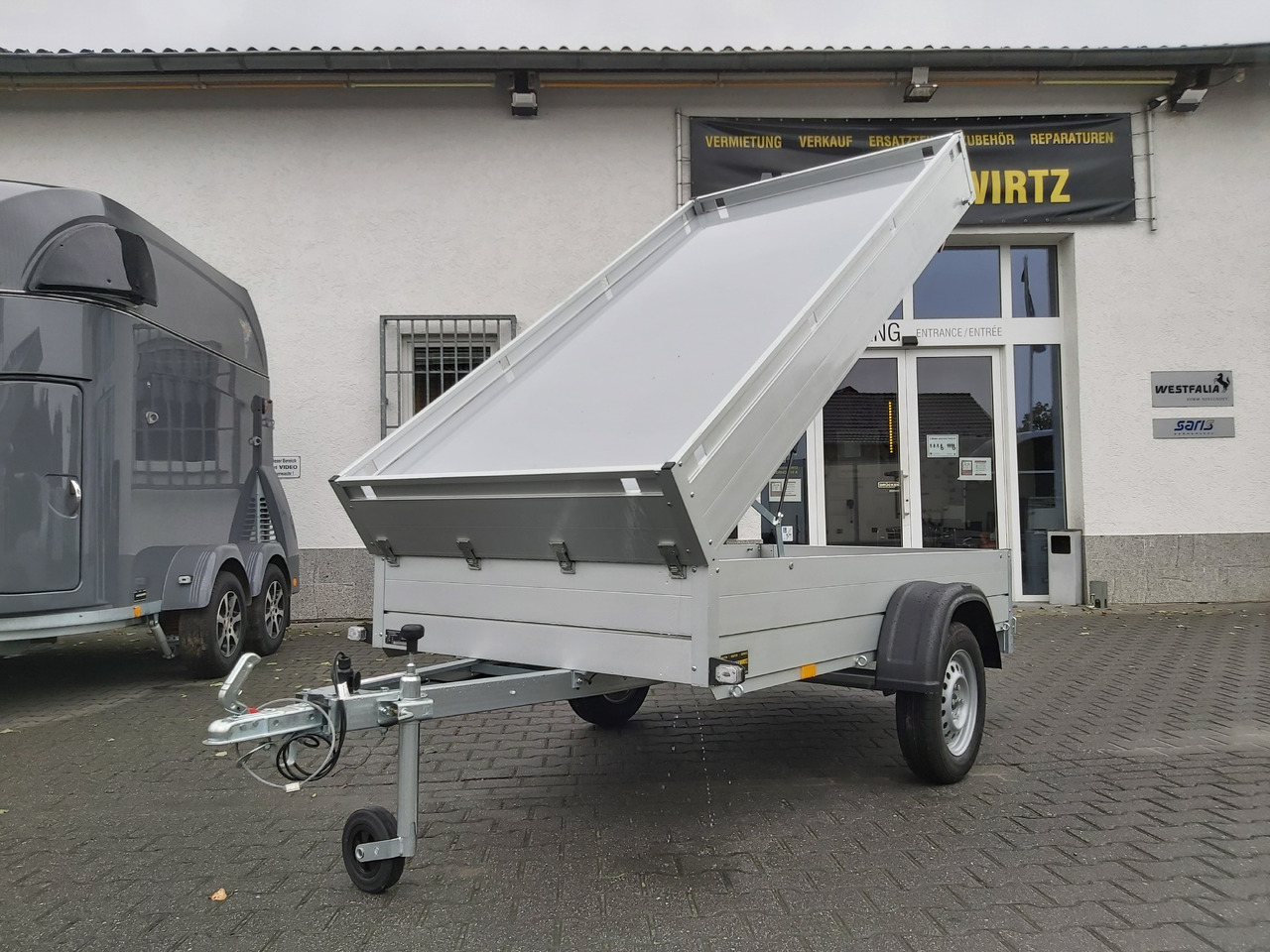 ALUBOXX Deckelanhänger GT 750 HT 251x126x48cm (S) 750kg - Ρυμούλκες αυτοκίνητο: φωτογραφία 2 ALUBOXX Deckelanhänger GT 750 HT 251x126x48cm (S) 750kg - Ρυμούλκες αυτοκίνητο: φωτογραφία 2