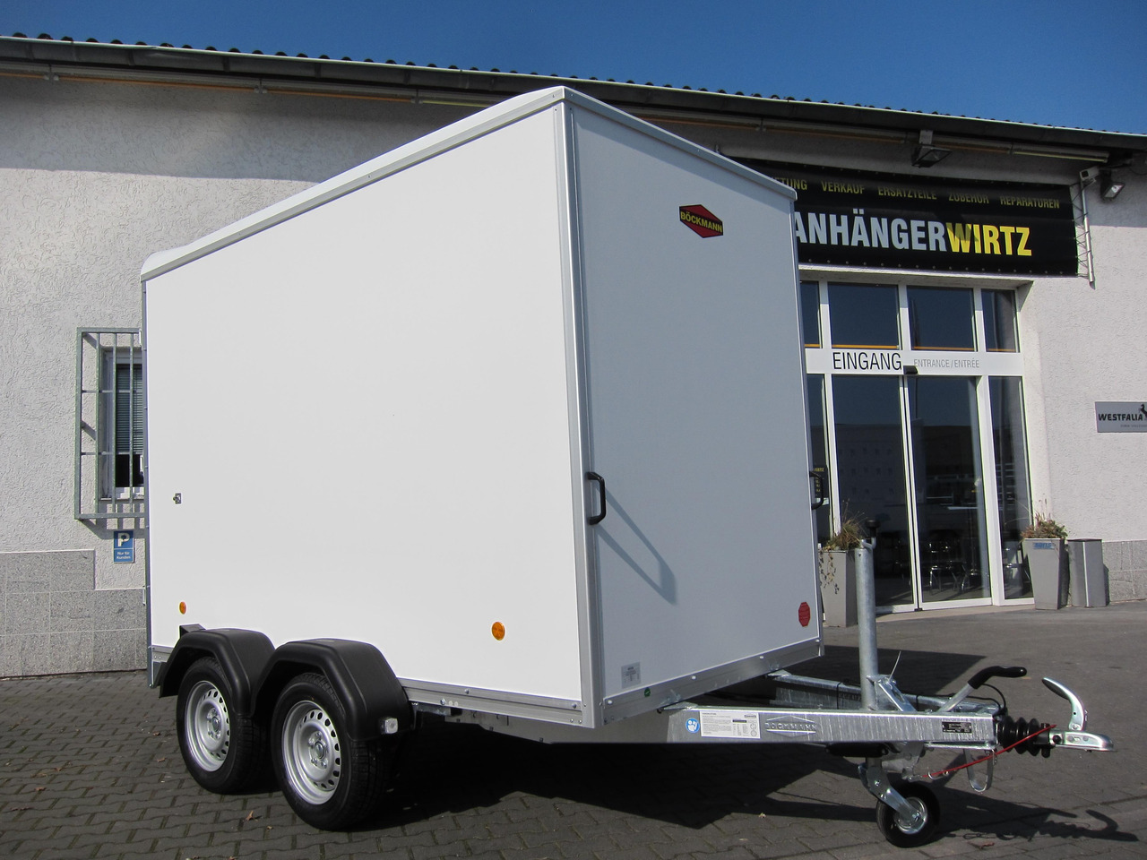 Böckmann Koffer KT 3015/20 H weiß 301x150x202cm (M) 2000kg WCF 100 km/H - Ρυμούλκα κόφα: φωτογραφία 2 Böckmann Koffer KT 3015/20 H weiß 301x150x202cm (M) 2000kg WCF 100 km/H - Ρυμούλκα κόφα: φωτογραφία 2