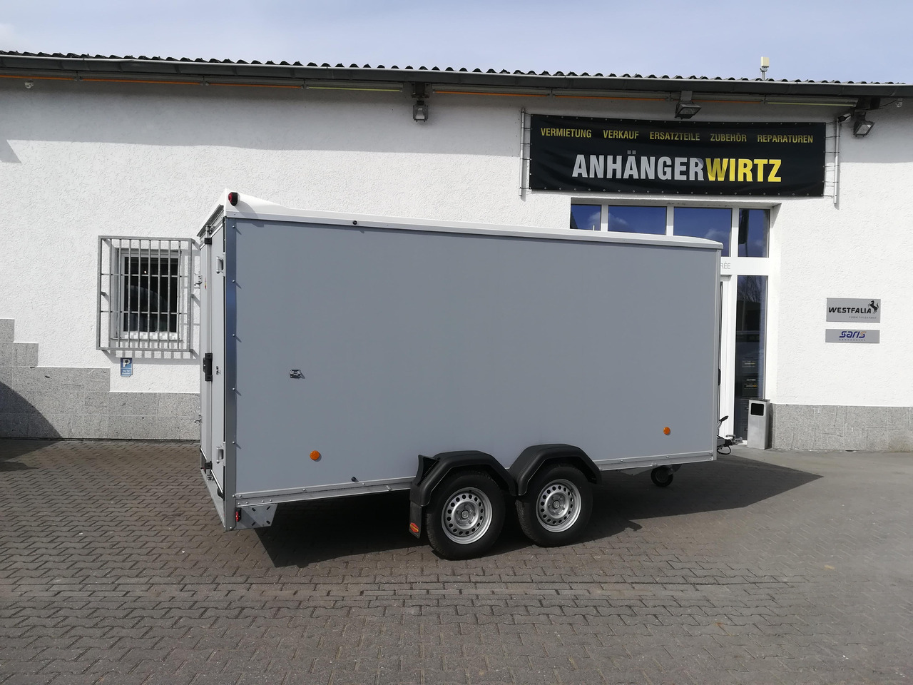 Böckmann Koffer KT 4018/27 M grau 400x185x182cm (XL) 2700kg - Ρυμούλκα κόφα: φωτογραφία 4 Böckmann Koffer KT 4018/27 M grau 400x185x182cm (XL) 2700kg - Ρυμούλκα κόφα: φωτογραφία 4