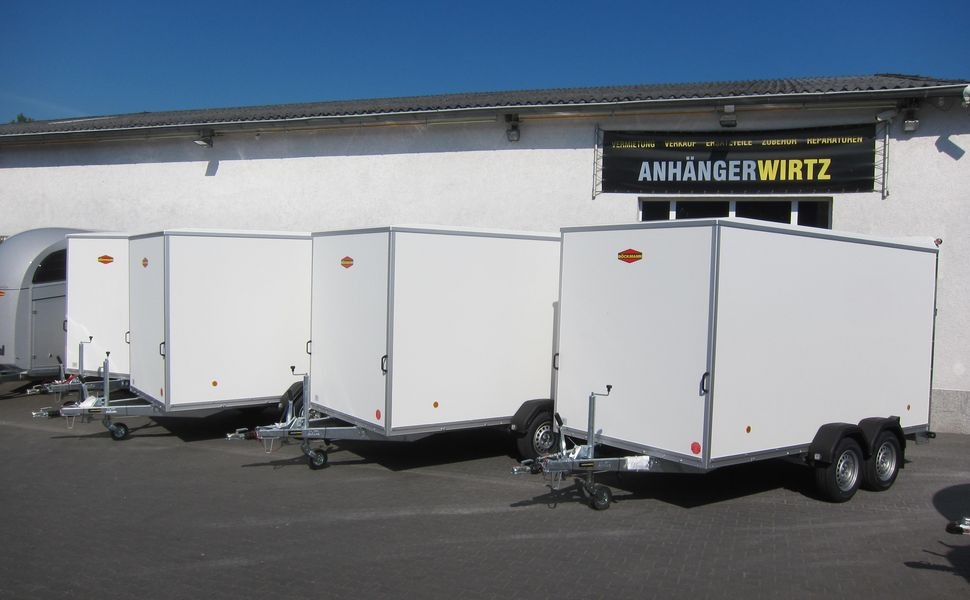 Böckmann Koffer KT 4018/27 M weiß 400x185x182cm (XL) 2700kg - Ρυμούλκα κόφα: φωτογραφία 1 Böckmann Koffer KT 4018/27 M weiß 400x185x182cm (XL) 2700kg - Ρυμούλκα κόφα: φωτογραφία 1