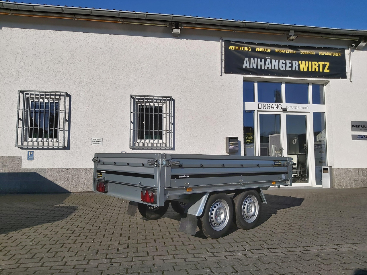 Τρέιλερ πλατφόρμα/ Καρότσα Brenderup 3251 STU 750 250x142x35cm Tandemachse 13" (S) 750kg: φωτογραφία 7 Τρέιλερ πλατφόρμα/ Καρότσα Brenderup 3251 STU 750 250x142x35cm Tandemachse 13" (S) 750kg: φωτογραφία 7