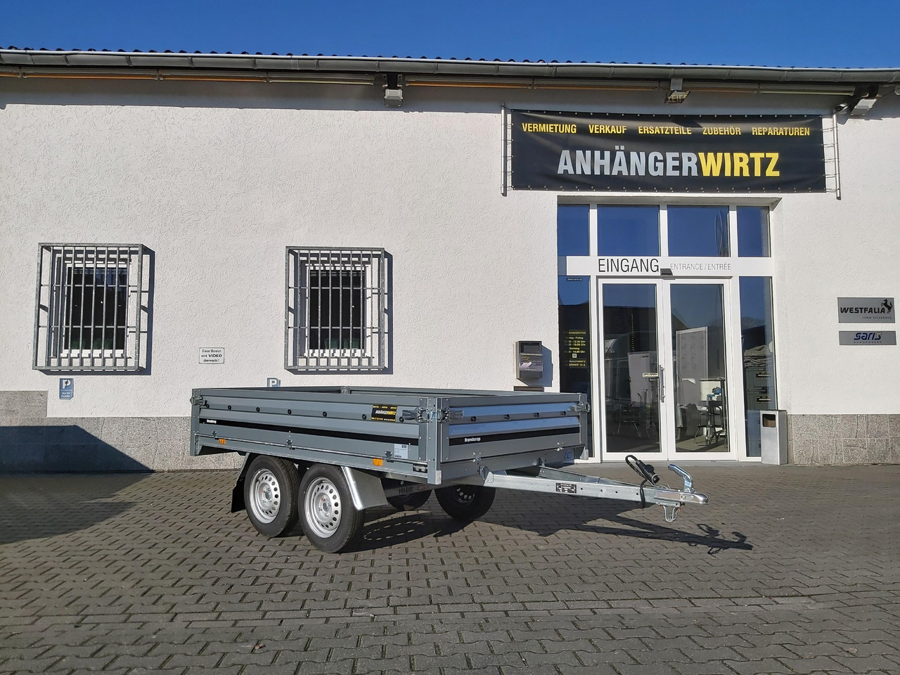 Τρέιλερ πλατφόρμα/ Καρότσα Brenderup 3251 STU 750 250x142x35cm Tandemachse 13" (S) 750kg: φωτογραφία 6 Τρέιλερ πλατφόρμα/ Καρότσα Brenderup 3251 STU 750 250x142x35cm Tandemachse 13" (S) 750kg: φωτογραφία 6