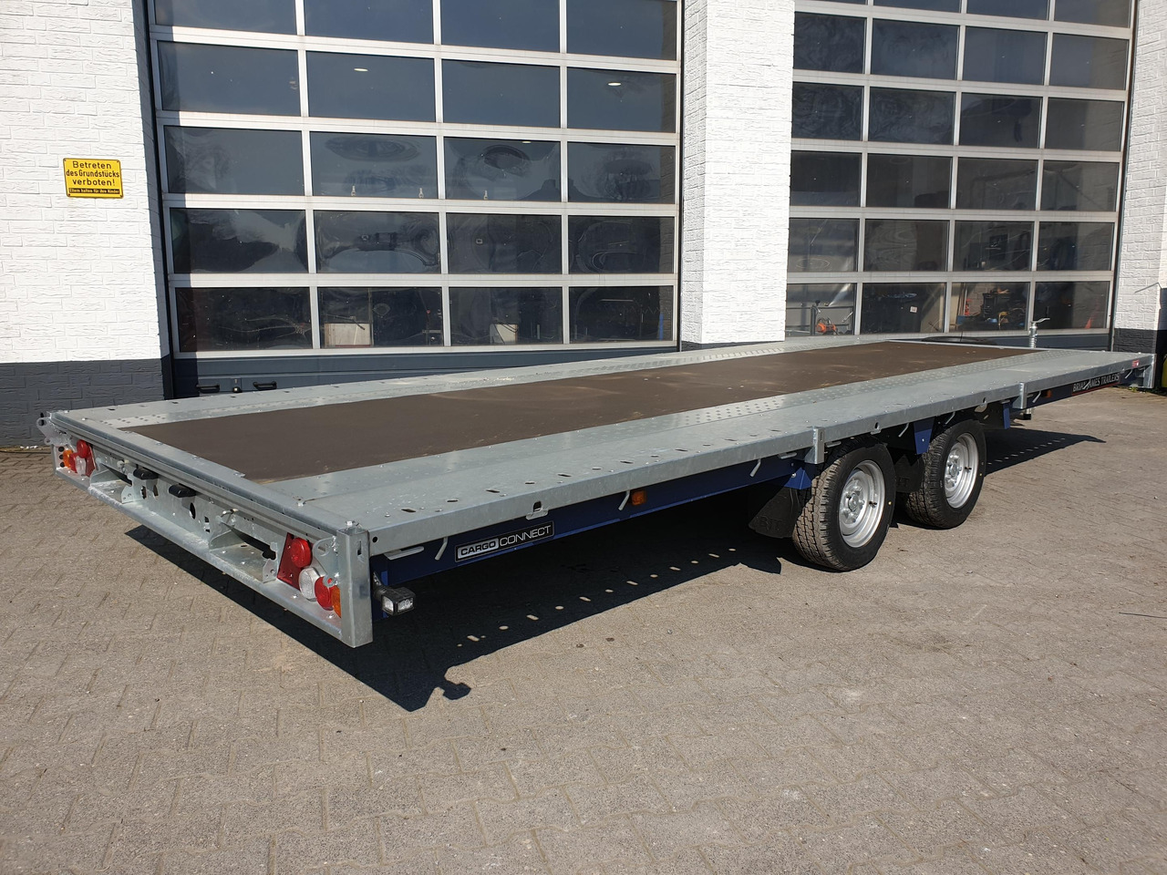 Brian James Trailer CarGO Connect 550x225cm Plateau Tandem 12" 3500kg Abverkauf 22 - Τρέιλερ πλατφόρμα/ Καρότσα: φωτογραφία 5 Brian James Trailer CarGO Connect 550x225cm Plateau Tandem 12" 3500kg Abverkauf 22 - Τρέιλερ πλατφόρμα/ Καρότσα: φωτογραφία 5