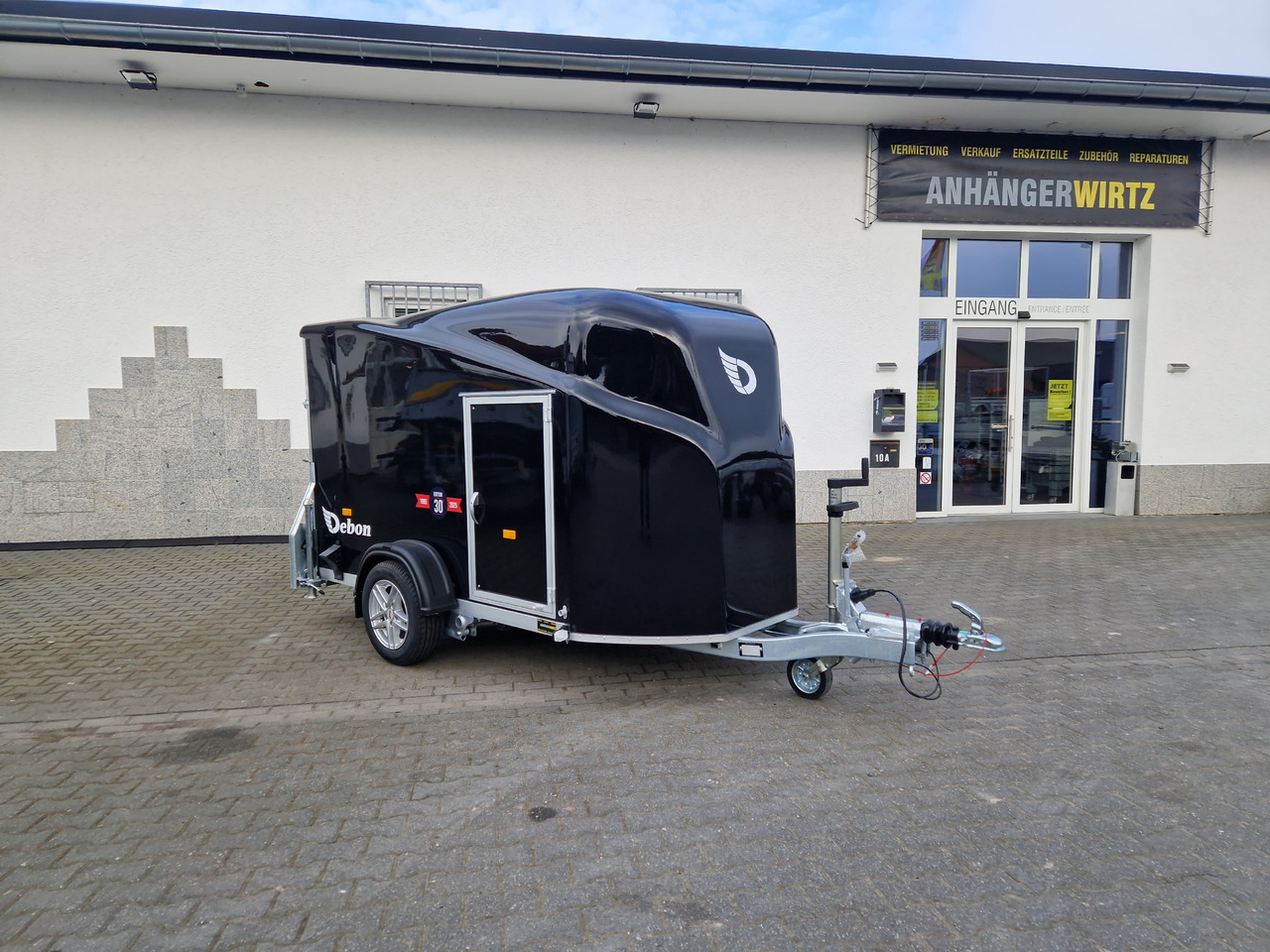 Debon Cargo 1300 300x152x168cm black Seitentür Alufelgen silver Pullman II 100km/H 1300kg Modell 25 - Ρυμούλκες αυτοκίνητο: φωτογραφία 2 Debon Cargo 1300 300x152x168cm black Seitentür Alufelgen silver Pullman II 100km/H 1300kg Modell 25 - Ρυμούλκες αυτοκίνητο: φωτογραφία 2