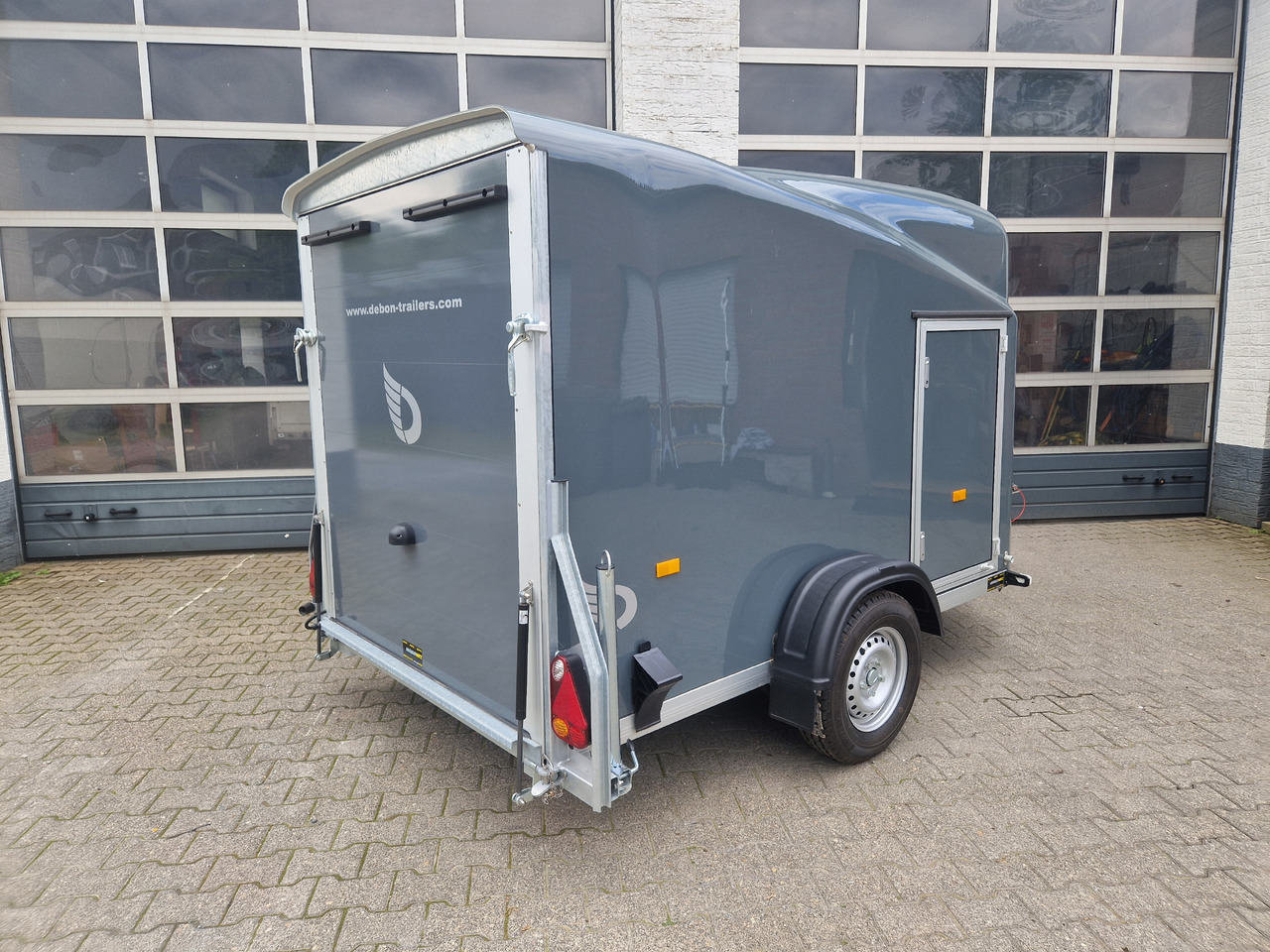 Debon Cargo 1300 300x152x168cm irongrey Seitentür 1300kg Pullman 100km/H - Ρυμούλκα κόφα: φωτογραφία 3 Debon Cargo 1300 300x152x168cm irongrey Seitentür 1300kg Pullman 100km/H - Ρυμούλκα κόφα: φωτογραφία 3