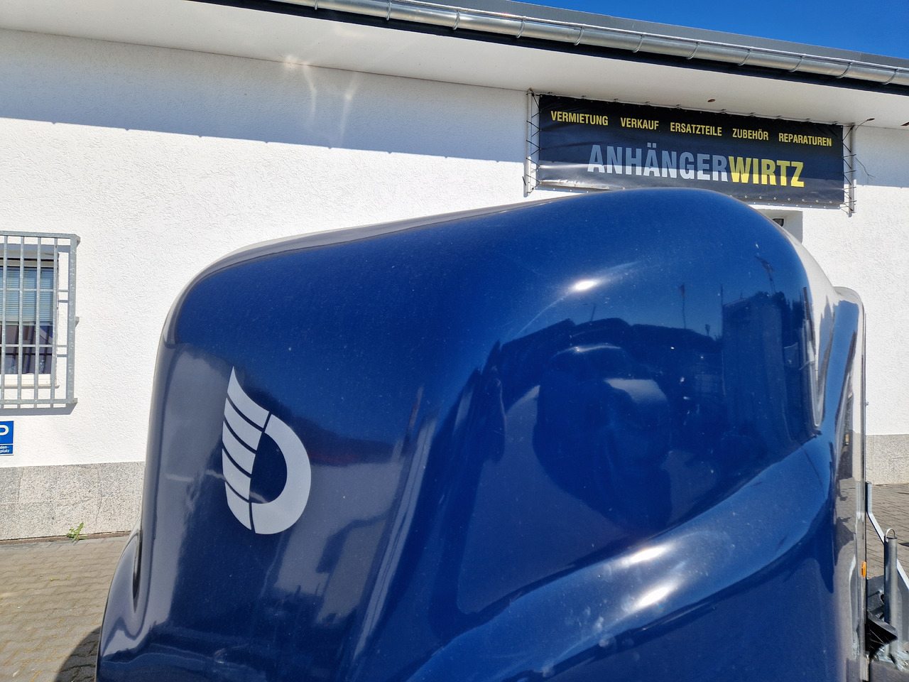 Debon Cargo 1300 300x152x168cm royal blau Seitentür 100km/H Pullman 1300kg - Ρυμούλκα κόφα: φωτογραφία 5 Debon Cargo 1300 300x152x168cm royal blau Seitentür 100km/H Pullman 1300kg - Ρυμούλκα κόφα: φωτογραφία 5