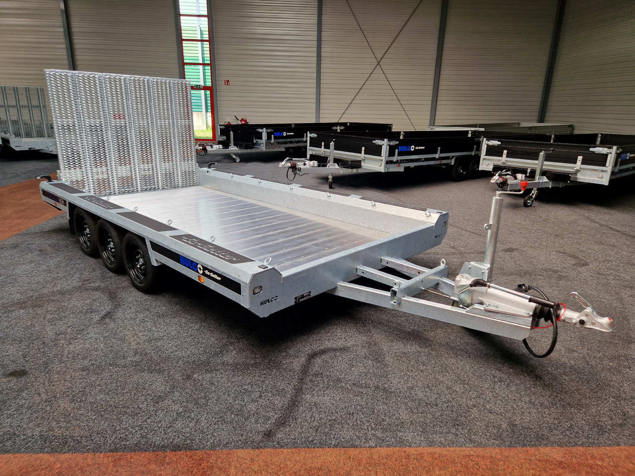 HULCO TERRAX-3 Go Getter Aluboden 394x180x27cm Heckrampe 150cm LED Tridem 3500kg - Τρέιλερ μεταφοράς μηχανημάτων: φωτογραφία 3 HULCO TERRAX-3 Go Getter Aluboden 394x180x27cm Heckrampe 150cm LED Tridem 3500kg - Τρέιλερ μεταφοράς μηχανημάτων: φωτογραφία 3