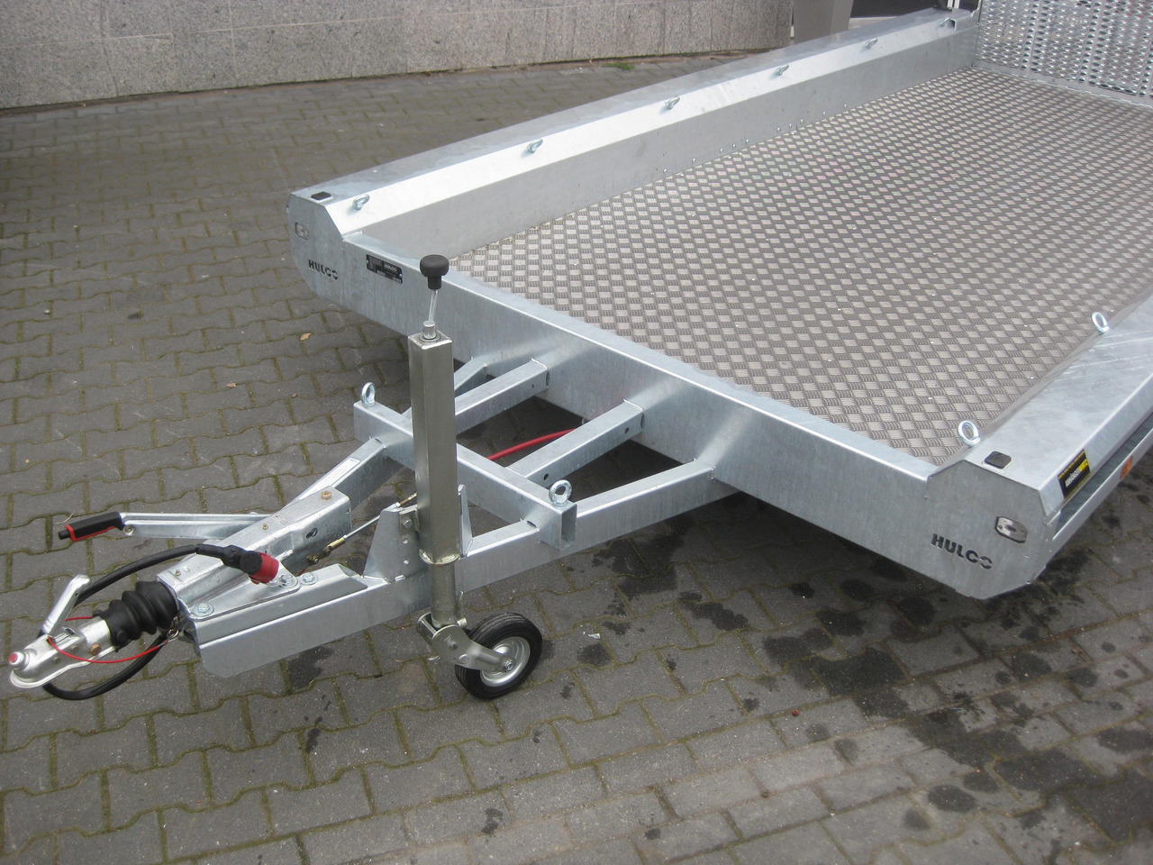 HULCO TERRAX Aluboden 394x180x27cm Heckrampe 150cm (XL) 3500kg - Τρέιλερ μεταφοράς μηχανημάτων: φωτογραφία 4 HULCO TERRAX Aluboden 394x180x27cm Heckrampe 150cm (XL) 3500kg - Τρέιλερ μεταφοράς μηχανημάτων: φωτογραφία 4
