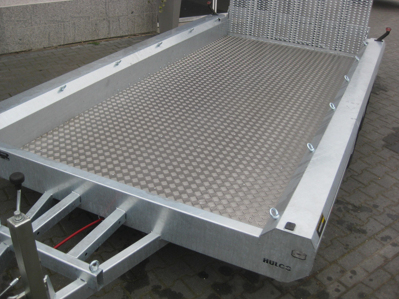 HULCO TERRAX Aluboden 394x180x27cm Heckrampe 150cm (XL) 3500kg - Τρέιλερ μεταφοράς μηχανημάτων: φωτογραφία 5 HULCO TERRAX Aluboden 394x180x27cm Heckrampe 150cm (XL) 3500kg - Τρέιλερ μεταφοράς μηχανημάτων: φωτογραφία 5