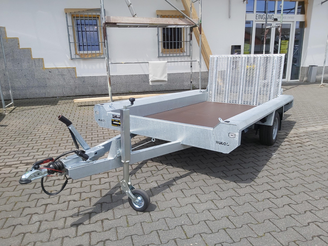 HULCO TERRAX Basic 294x150x27cm Heckrampe 100cm (M) 12" 1800kg - Τρέιλερ μεταφοράς μηχανημάτων: φωτογραφία 5 HULCO TERRAX Basic 294x150x27cm Heckrampe 100cm (M) 12" 1800kg - Τρέιλερ μεταφοράς μηχανημάτων: φωτογραφία 5
