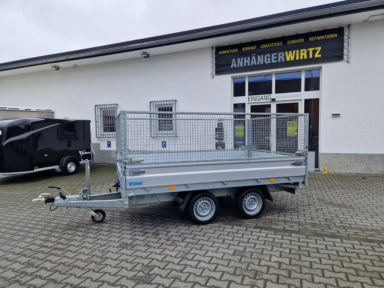 Hapert COBALT HM-2 305x180x30cm Elektro & Laubgitter 2700kg - Ρυμούλκα ανατρεπόμενο: φωτογραφία 3 Hapert COBALT HM-2 305x180x30cm Elektro & Laubgitter 2700kg - Ρυμούλκα ανατρεπόμενο: φωτογραφία 3