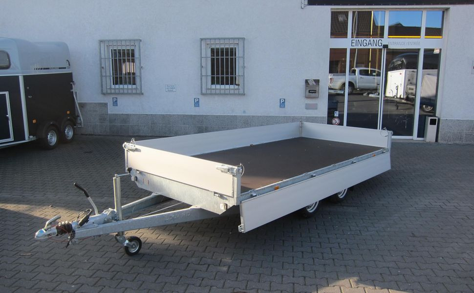 Hochlader 406x200x30cm 13" niedrig Fahrwerk (XL) 3500kg AKTION - Τρέιλερ πλατφόρμα/ Καρότσα: φωτογραφία 1 Hochlader 406x200x30cm 13" niedrig Fahrwerk (XL) 3500kg AKTION - Τρέιλερ πλατφόρμα/ Καρότσα: φωτογραφία 1
