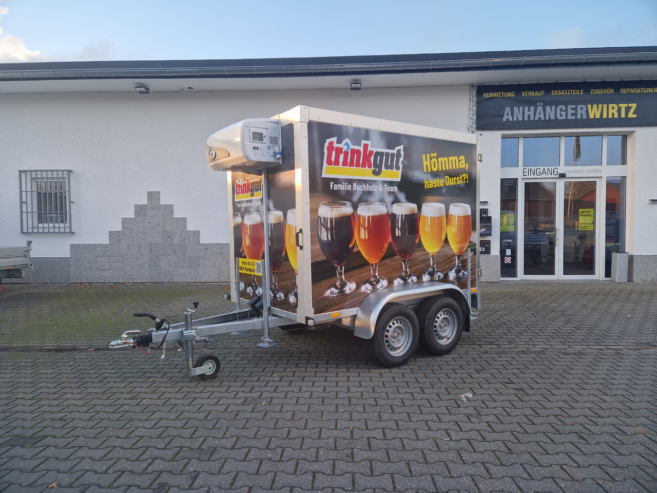 Kühlanhänger AZKF 2025/145 243x144x180cm GOVI 4 Kühlaggregat 60 Frioliner Januar Aktion - Ρυμούλκα ψυγείο: φωτογραφία 1 Kühlanhänger AZKF 2025/145 243x144x180cm GOVI 4 Kühlaggregat 60 Frioliner Januar Aktion - Ρυμούλκα ψυγείο: φωτογραφία 1