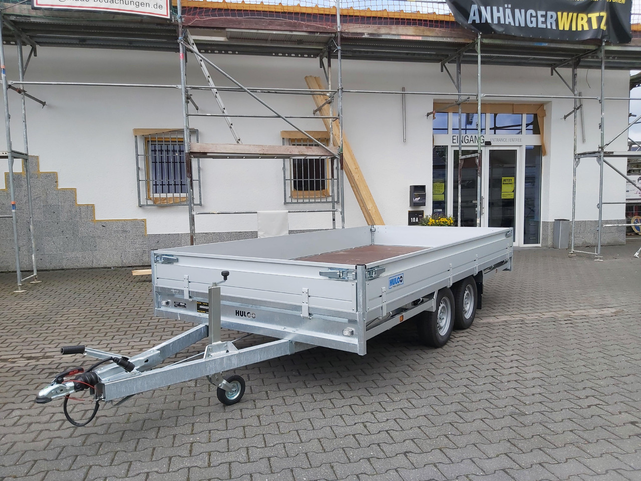 MEDAX - 2 3000 405x203x30cm 12" niedrig Fahrwerk (XL) 3000kg - Τρέιλερ πλατφόρμα/ Καρότσα: φωτογραφία 1 MEDAX - 2 3000 405x203x30cm 12" niedrig Fahrwerk (XL) 3000kg - Τρέιλερ πλατφόρμα/ Καρότσα: φωτογραφία 1
