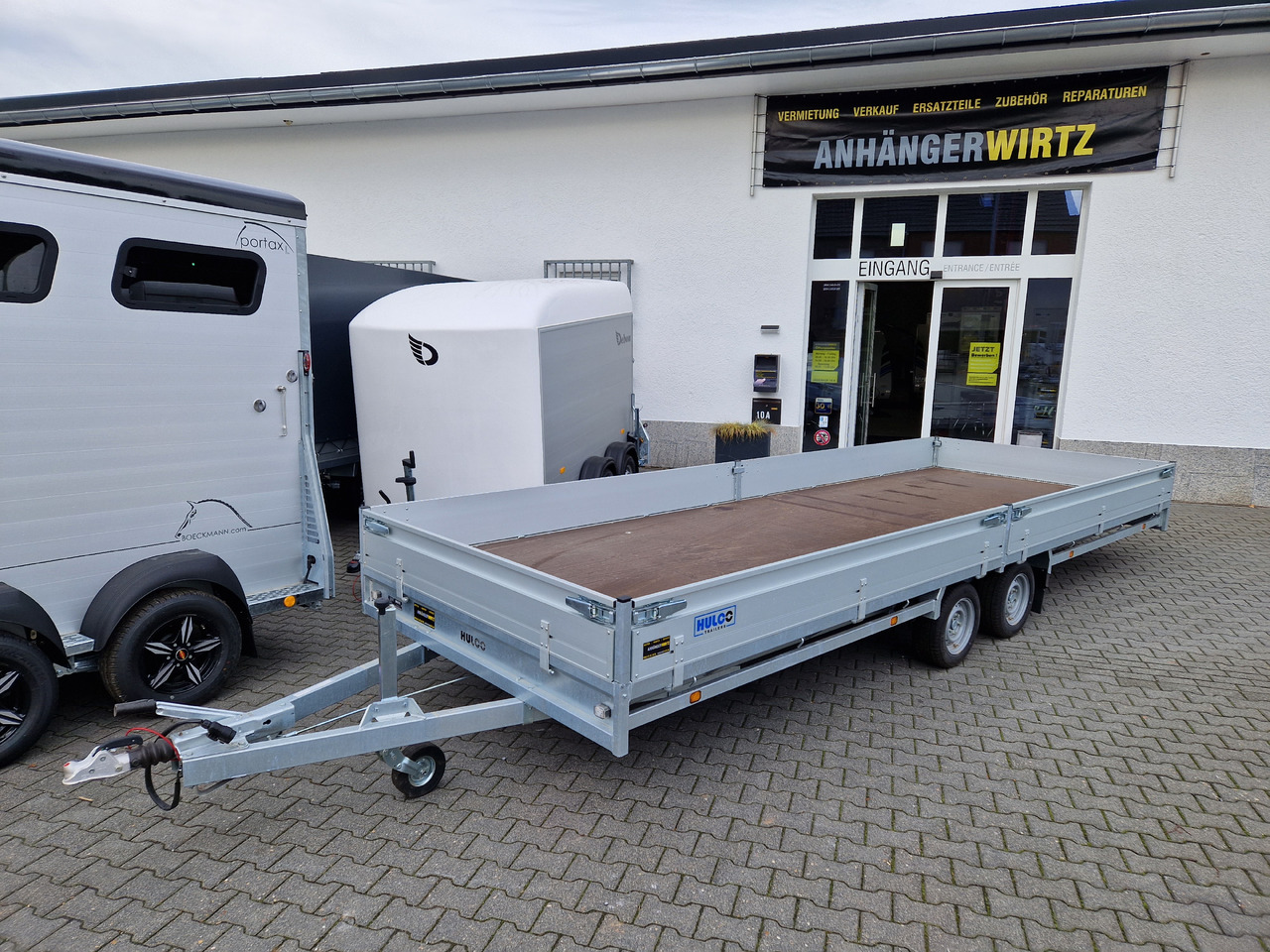 MEDAX 2-3500 611x223x30cm extrabreit niedrig Fahrwerk 12" (XXXL) 3500kg - Τρέιλερ πλατφόρμα/ Καρότσα: φωτογραφία 1 MEDAX 2-3500 611x223x30cm extrabreit niedrig Fahrwerk 12" (XXXL) 3500kg - Τρέιλερ πλατφόρμα/ Καρότσα: φωτογραφία 1