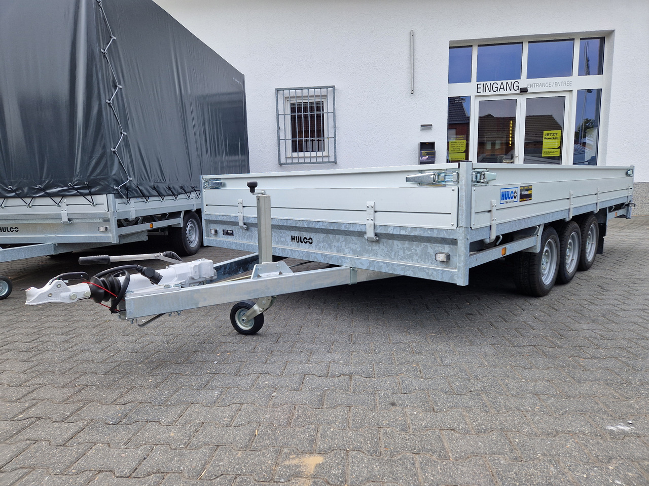 MEDAX - 3 3500 405x223x30cm Tridem 12" niedrig Fahrwerk (XL) 3500kg - Τρέιλερ πλατφόρμα/ Καρότσα: φωτογραφία 5 MEDAX - 3 3500 405x223x30cm Tridem 12" niedrig Fahrwerk (XL) 3500kg - Τρέιλερ πλατφόρμα/ Καρότσα: φωτογραφία 5