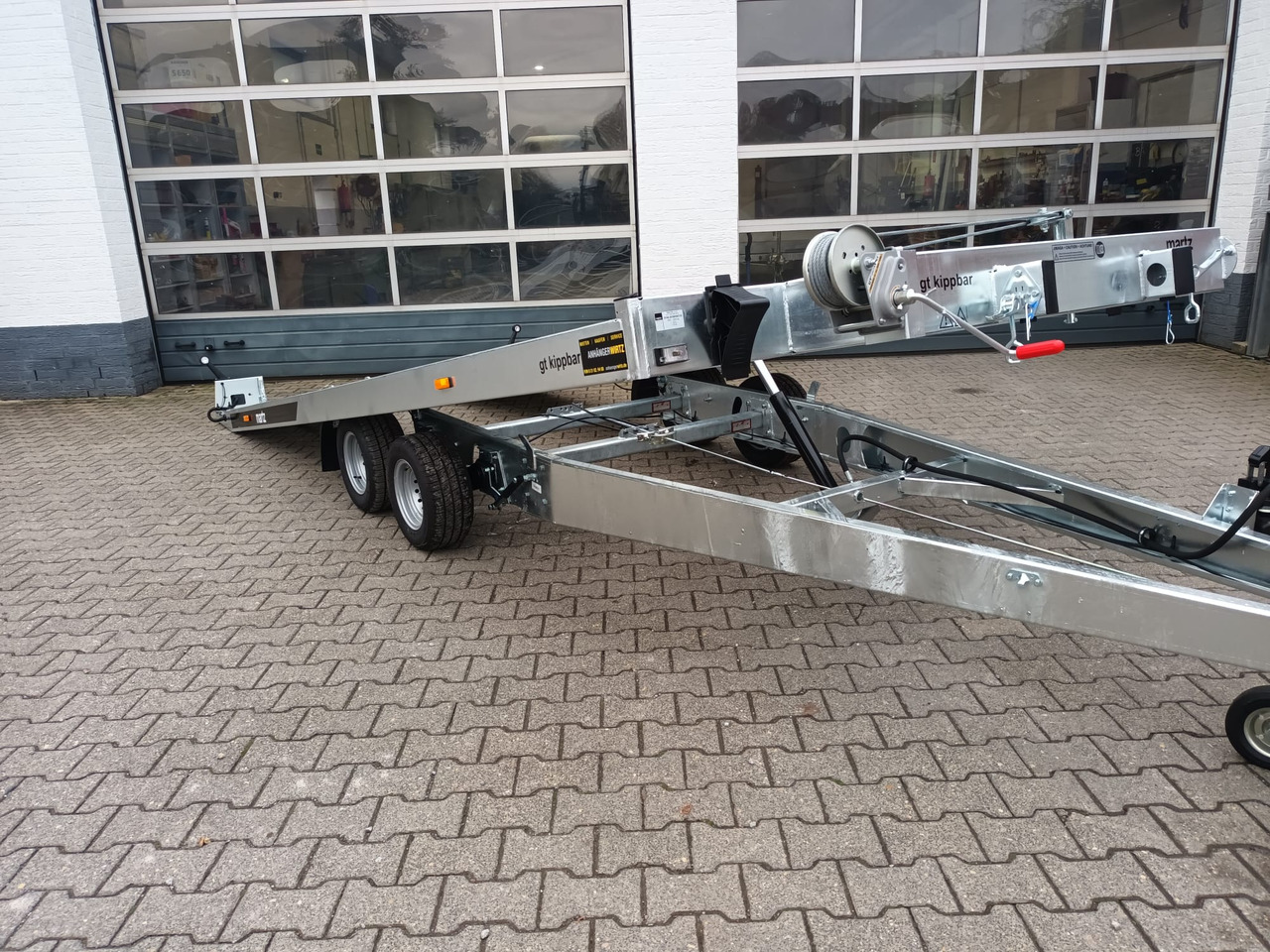 Martz Cartrailer GT KIPP 480/2 3T 480x205cm Profi Lohr Stahl & Aluboden 3000kg 100km/H - Ρυμούλκα αυτοκινητάμαξα: φωτογραφία 2 Martz Cartrailer GT KIPP 480/2 3T 480x205cm Profi Lohr Stahl & Aluboden 3000kg 100km/H - Ρυμούλκα αυτοκινητάμαξα: φωτογραφία 2