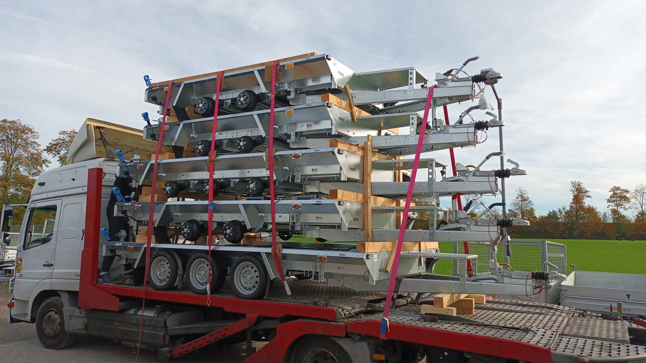 Martz Maschinentransporter BUILDER M 300x152x20cm Auffahrklappe (M) 2700kg - Τρέιλερ μεταφοράς μηχανημάτων: φωτογραφία 1 Martz Maschinentransporter BUILDER M 300x152x20cm Auffahrklappe (M) 2700kg - Τρέιλερ μεταφοράς μηχανημάτων: φωτογραφία 1