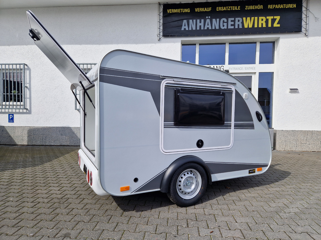 Ρυμουλκούμενο τροχόσπιτο Mini Camper Mini Tommy TMC25 Basic 252x140x121cm 100 km/H 750kg ungebremst Januar AKTION: φωτογραφία 21