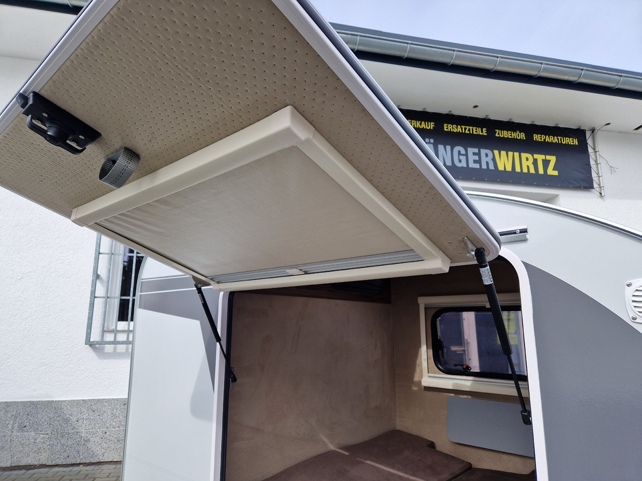 Ρυμουλκούμενο τροχόσπιτο Mini Camper Mini Tommy TMC25 Basic 252x140x121cm 100 km/H 750kg ungebremst Januar AKTION: φωτογραφία 22