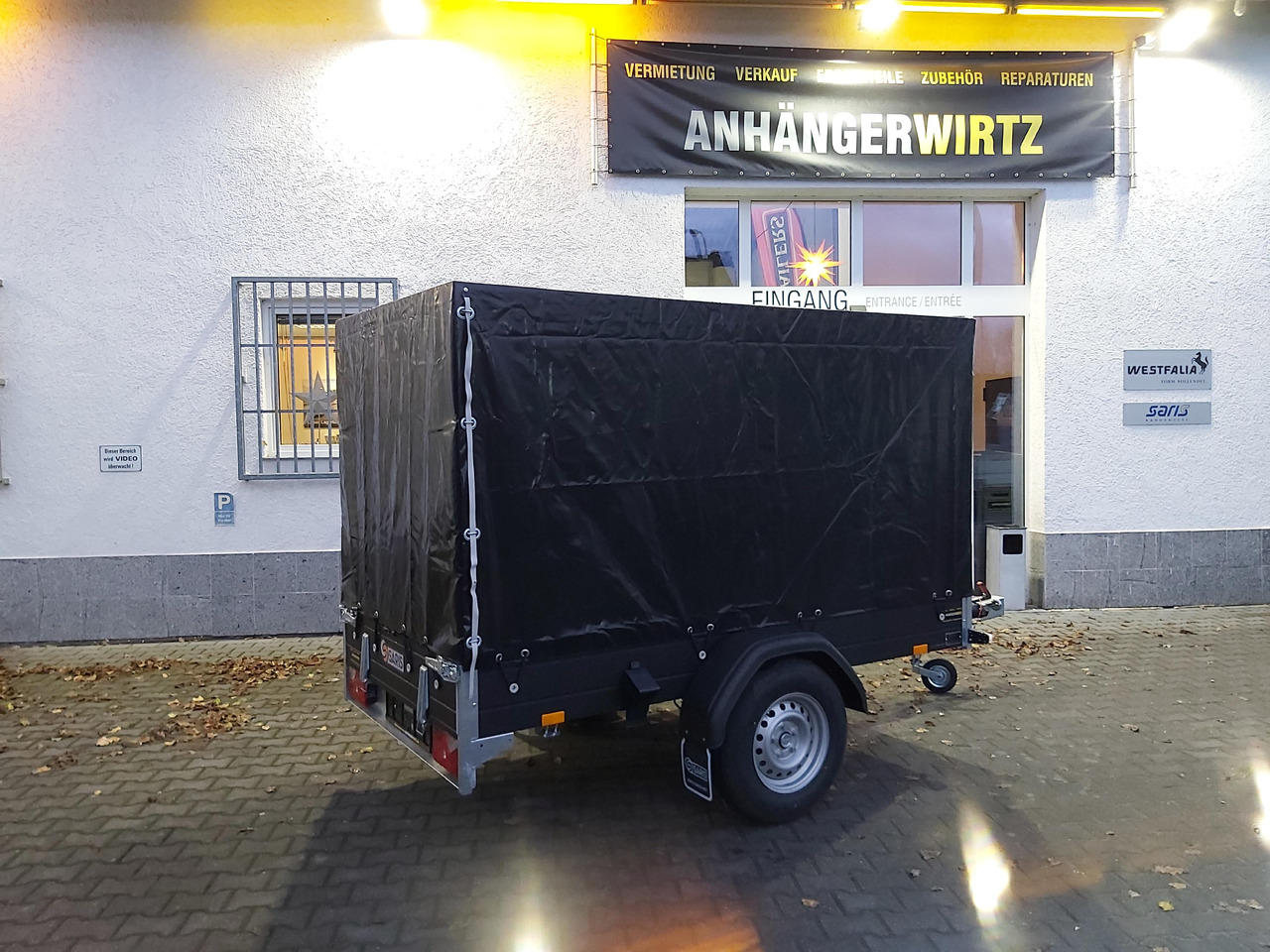Saris Anhänger DV135 McAlu Pro MP 255x133x150cm Hochplane black (S)1350kg black deal Januar Aktio - Ρυμούλκες αυτοκίνητο: φωτογραφία 3 Saris Anhänger DV135 McAlu Pro MP 255x133x150cm Hochplane black (S)1350kg black deal Januar Aktio - Ρυμούλκες αυτοκίνητο: φωτογραφία 3