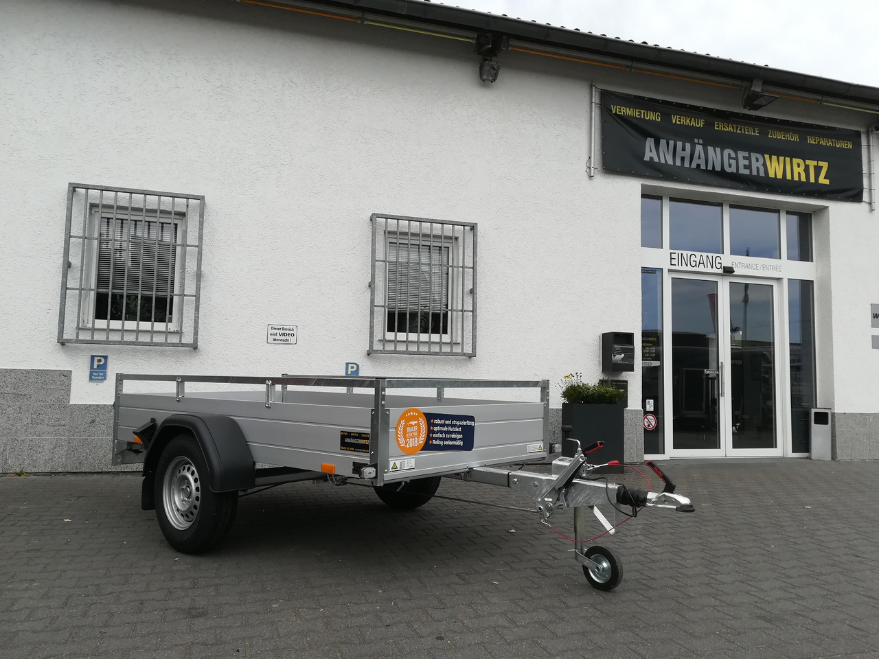 Ρυμούλκες αυτοκίνητο Saris Anhänger DV135 McAlu Pro MP 255x133x43cm (S) 1350kg Online Aktion Modell 2024: φωτογραφία 10