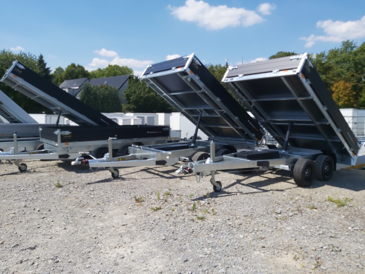 Saris Kipper K3 406 204 3500 2 HD E 406x204x35cm black Alu Auffahrrampen Stützen LED 3500kg - Ρυμούλκα ανατρεπόμενο: φωτογραφία 2 Saris Kipper K3 406 204 3500 2 HD E 406x204x35cm black Alu Auffahrrampen Stützen LED 3500kg - Ρυμούλκα ανατρεπόμενο: φωτογραφία 2