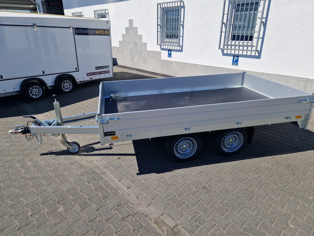 Saris PL 306 170 2000 2 306x170x30cm 13" (M) 2000kg Top Seller Aktion - Τρέιλερ πλατφόρμα/ Καρότσα: φωτογραφία 4 Saris PL 306 170 2000 2 306x170x30cm 13" (M) 2000kg Top Seller Aktion - Τρέιλερ πλατφόρμα/ Καρότσα: φωτογραφία 4