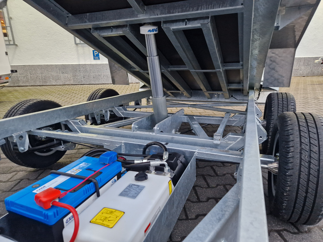 Variant Heckkipper Tieflader 3515 MT20 300x150x30cm Auffahrrampen Stützen Parabelfeder 3500kg 100km - Ρυμούλκα ανατρεπόμενο: φωτογραφία 5 Variant Heckkipper Tieflader 3515 MT20 300x150x30cm Auffahrrampen Stützen Parabelfeder 3500kg 100km - Ρυμούλκα ανατρεπόμενο: φωτογραφία 5