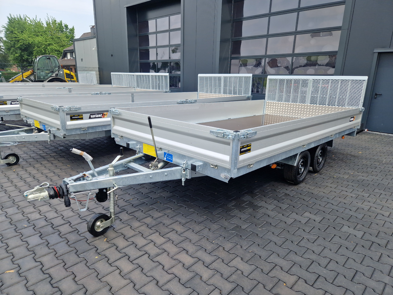Variant Maschinentransporter 3542 UX Maxi Load Tandem Parabelfeder LED Felgen black 3500kg - Τρέιλερ μεταφοράς μηχανημάτων: φωτογραφία 1 Variant Maschinentransporter 3542 UX Maxi Load Tandem Parabelfeder LED Felgen black 3500kg - Τρέιλερ μεταφοράς μηχανημάτων: φωτογραφία 1