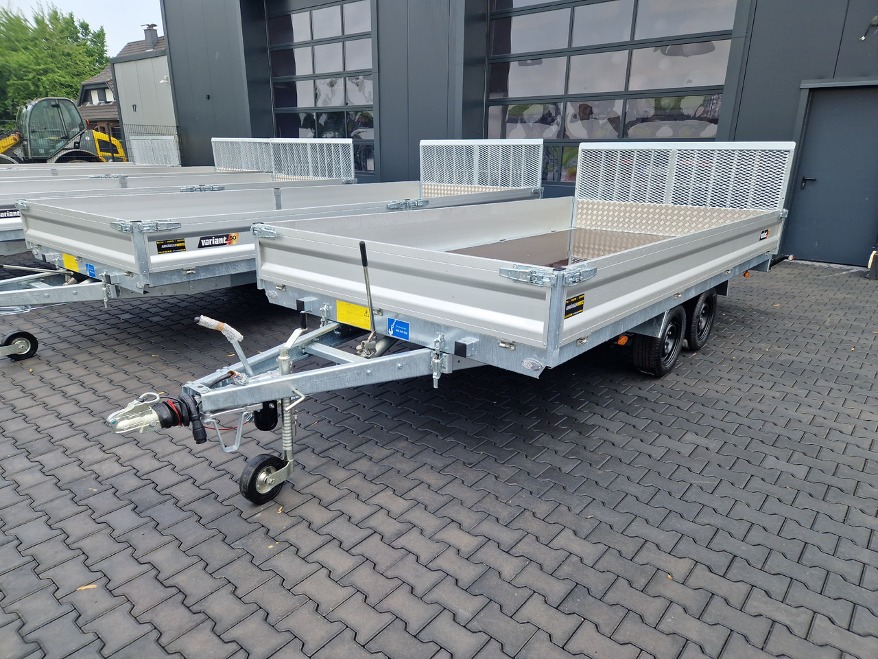 Variant Maschinentransporter 3542 UX Maxi Load Tandem Parabelfeder LED Felgen black 3500kg - Τρέιλερ μεταφοράς μηχανημάτων: φωτογραφία 2 Variant Maschinentransporter 3542 UX Maxi Load Tandem Parabelfeder LED Felgen black 3500kg - Τρέιλερ μεταφοράς μηχανημάτων: φωτογραφία 2