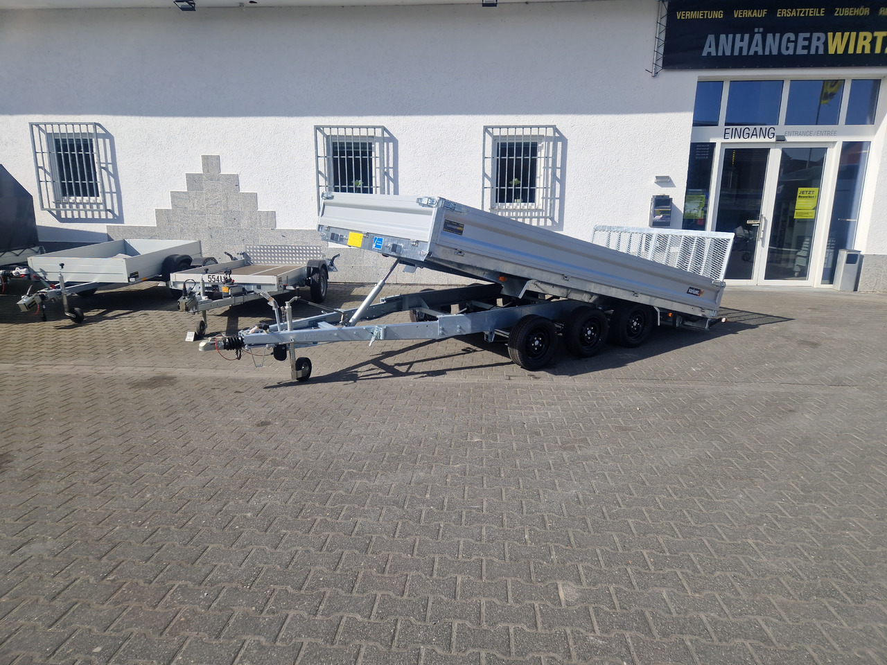 Variant Maschinentransporter 3543 UX Maxi Load LED Tridem Parabelfederung 3500kg - Ρυμούλκα ανατρεπόμενο: φωτογραφία 3 Variant Maschinentransporter 3543 UX Maxi Load LED Tridem Parabelfederung 3500kg - Ρυμούλκα ανατρεπόμενο: φωτογραφία 3