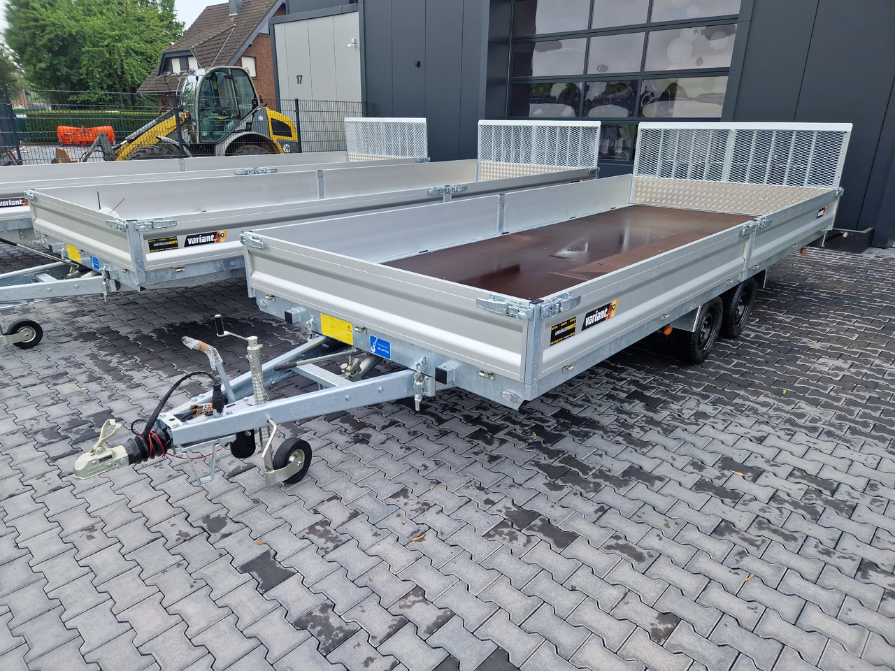 Variant Maschinentransporter 3552 UX Maxi Load 520x210x30cm Tandem Parabelfederung LED 3500kg - Τρέιλερ μεταφοράς μηχανημάτων: φωτογραφία 1 Variant Maschinentransporter 3552 UX Maxi Load 520x210x30cm Tandem Parabelfederung LED 3500kg - Τρέιλερ μεταφοράς μηχανημάτων: φωτογραφία 1