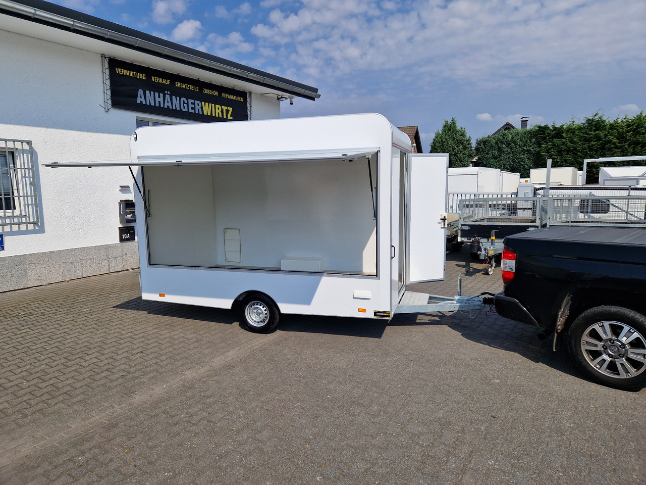 Ρυμουλκούμενη καντίνα Verkaufsanhänger VK 360 200 aero retro 360cm 1 Verkaufsklappe 1300kg Winter AKTION: φωτογραφία 7