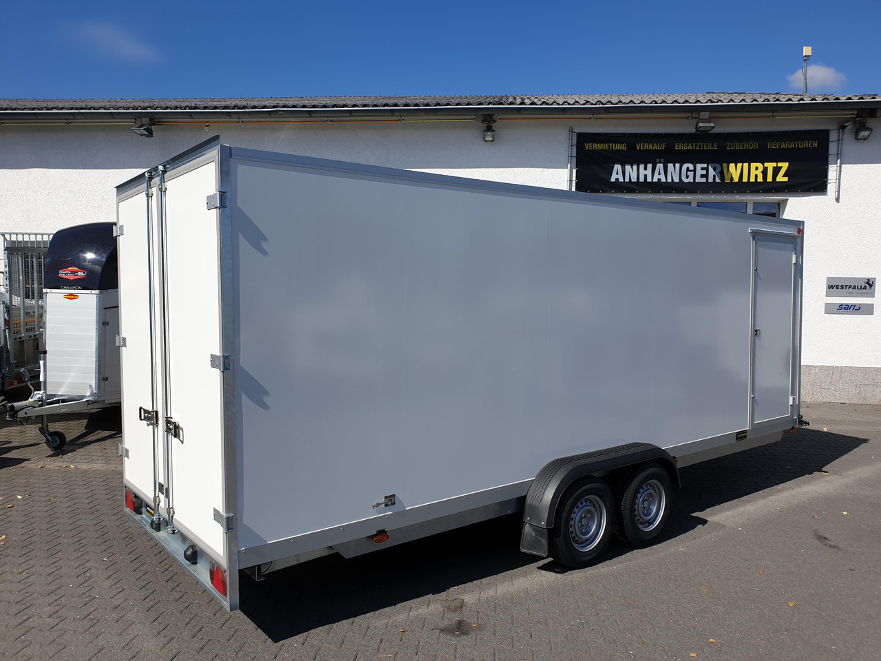 WM Meyer Kofferanhänger AZ 3560/200 S40 601x200x205cm Seitentür Profiline 3500kg Modell 2023 - Ρυμούλκα κόφα: φωτογραφία 3 WM Meyer Kofferanhänger AZ 3560/200 S40 601x200x205cm Seitentür Profiline 3500kg Modell 2023 - Ρυμούλκα κόφα: φωτογραφία 3