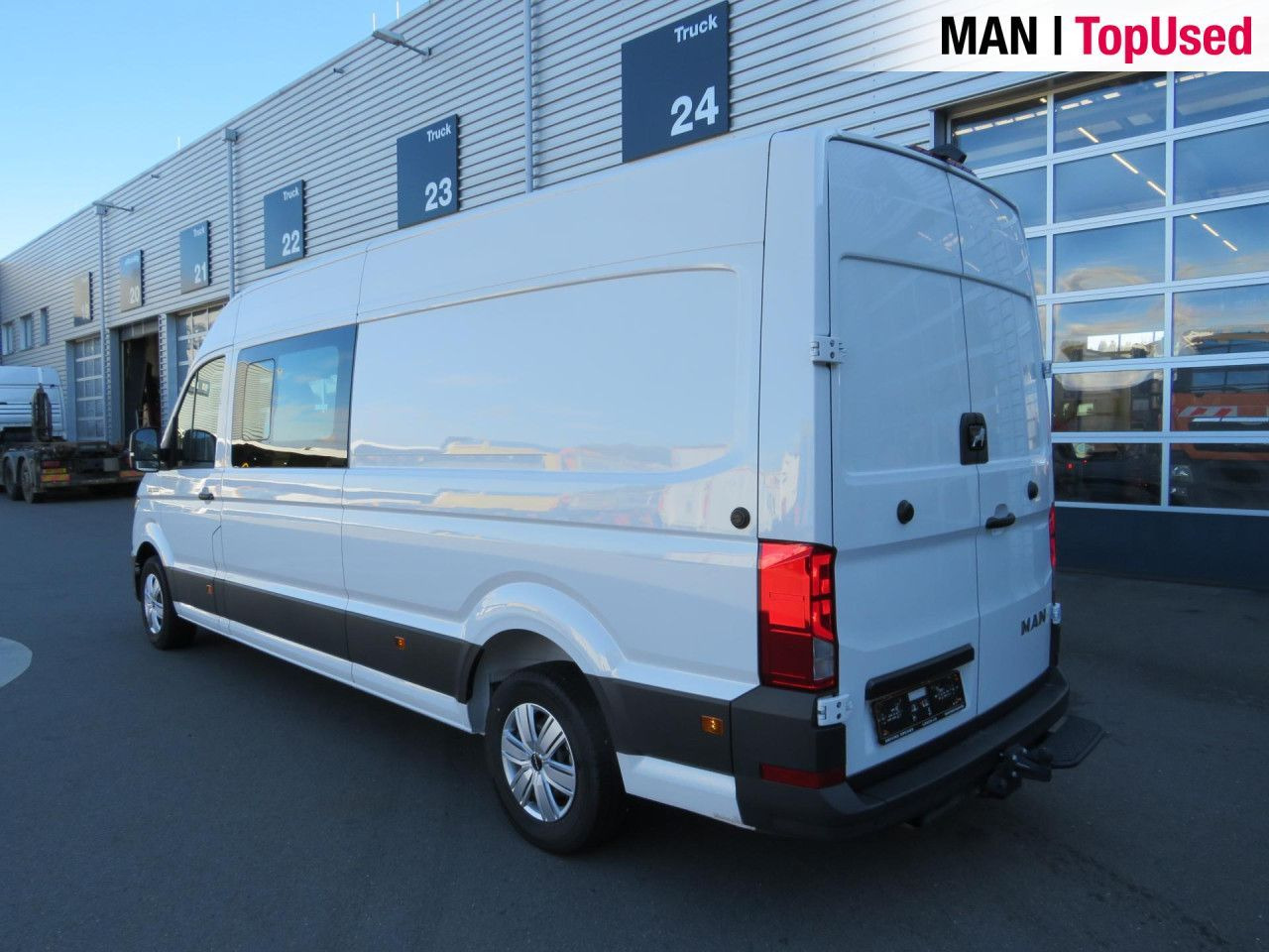 MAN TGE 3.180 4X2F L4H3 SB Doka Kasten Klima AHK ZV - Βαν, Διπλοκάμπινο ελαφρύ επαγγελματικό: φωτογραφία 4 MAN TGE 3.180 4X2F L4H3 SB Doka Kasten Klima AHK ZV - Βαν, Διπλοκάμπινο ελαφρύ επαγγελματικό: φωτογραφία 4