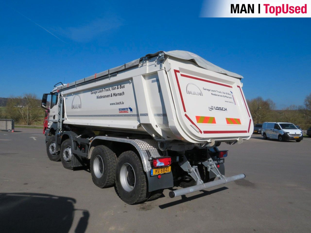 MAN TGS 41.480 8x4 BB CH Schmitz Muldenkipper - Φορτηγό καδοφόρος φορτωτής: φωτογραφία 3 MAN TGS 41.480 8x4 BB CH Schmitz Muldenkipper - Φορτηγό καδοφόρος φορτωτής: φωτογραφία 3