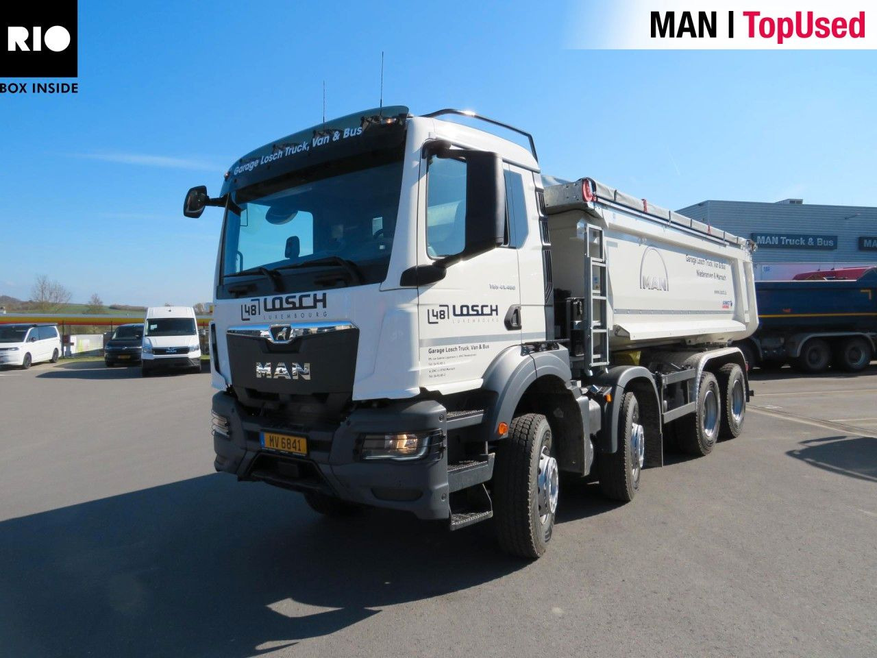 MAN TGS 41.480 8x4 BB CH Schmitz Muldenkipper - Φορτηγό καδοφόρος φορτωτής: φωτογραφία 1 MAN TGS 41.480 8x4 BB CH Schmitz Muldenkipper - Φορτηγό καδοφόρος φορτωτής: φωτογραφία 1