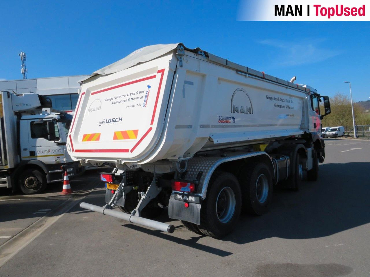 MAN TGS 41.480 8x4 BB CH Schmitz Muldenkipper - Φορτηγό καδοφόρος φορτωτής: φωτογραφία 5 MAN TGS 41.480 8x4 BB CH Schmitz Muldenkipper - Φορτηγό καδοφόρος φορτωτής: φωτογραφία 5