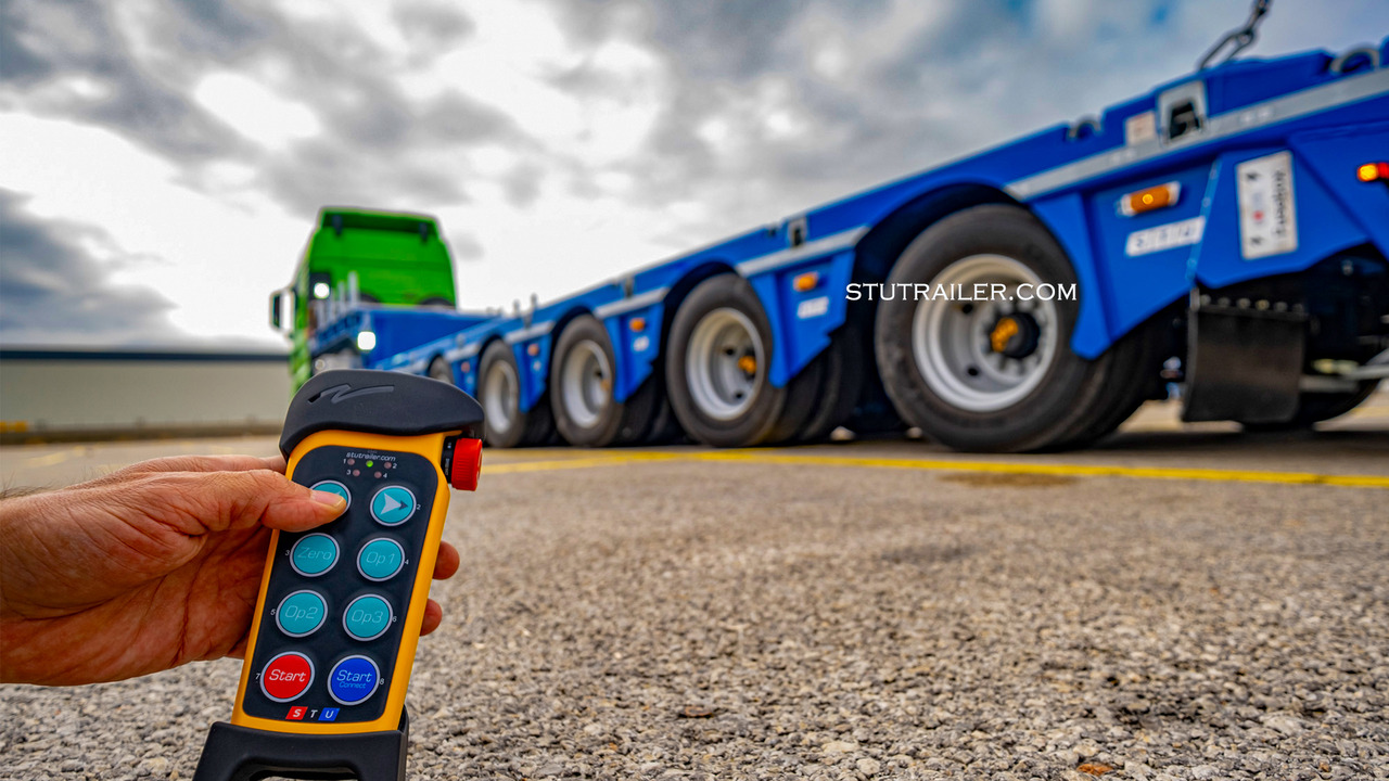 STU 5 Axle Hydraulic Steering Extendable Low Laoder - Επικαθήμενο με χαμηλό δάπεδο: φωτογραφία 4 STU 5 Axle Hydraulic Steering Extendable Low Laoder - Επικαθήμενο με χαμηλό δάπεδο: φωτογραφία 4