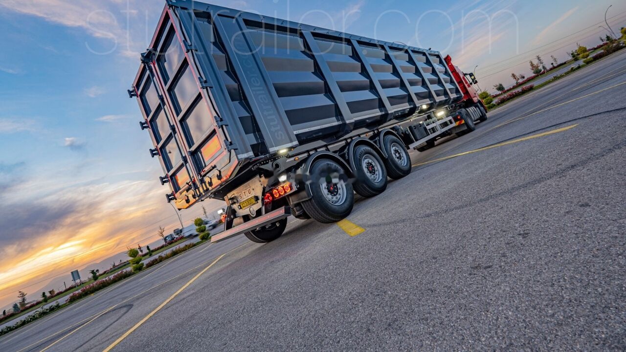 Νέα Επικαθήμενο ανατρεπόμενο STU 71m3 Tipper Trailer For Scrap Metal: φωτογραφία 6