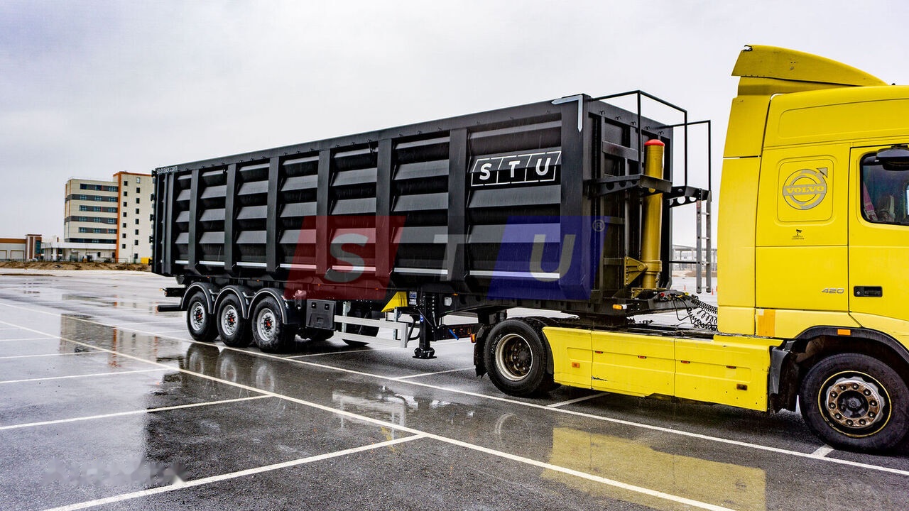 Νέα Επικαθήμενο ανατρεπόμενο STU 71m3 Tipper Trailer For Scrap Metal: φωτογραφία 20