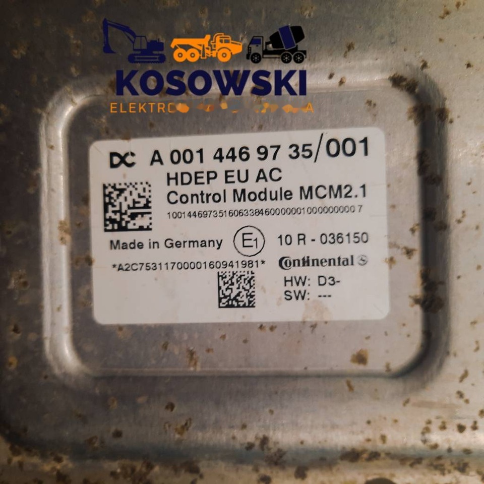 MERCEDES-BENZ Actros MCM2.1 OM471 - Ηλεκτρονική μονάδα ελέγχου για Φορτηγό μουσαμάς: φωτογραφία 2 MERCEDES-BENZ Actros MCM2.1 OM471 - Ηλεκτρονική μονάδα ελέγχου για Φορτηγό μουσαμάς: φωτογραφία 2