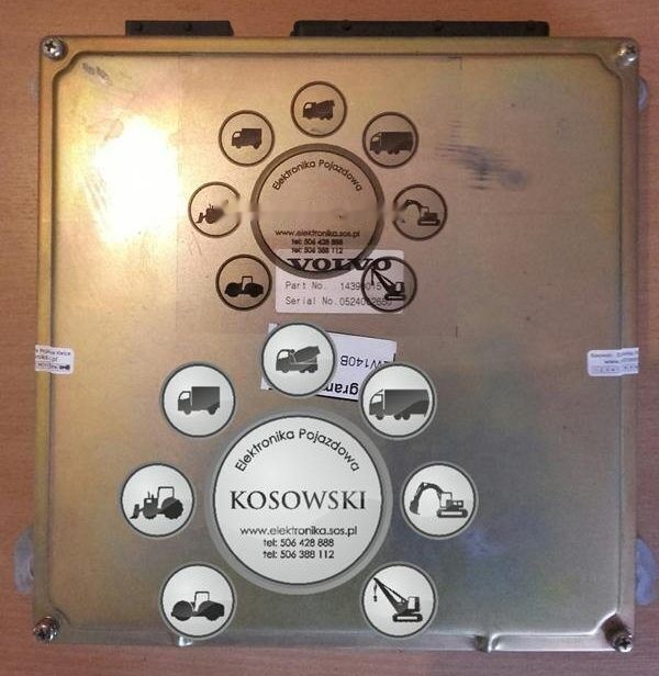 Volvo EW 140 EW 160 EW 180 EW 210 EC 140 EC 160 EC 210 EC 240 EC 290 EC 200 EC 250 EC 220 EC 300 EC 380 EC 360 - Ηλεκτρονική μονάδα ελέγχου για Εκσκαφέας: φωτογραφία 5 Volvo EW 140 EW 160 EW 180 EW 210 EC 140 EC 160 EC 210 EC 240 EC 290 EC 200 EC 250 EC 220 EC 300 EC 380 EC 360 - Ηλεκτρονική μονάδα ελέγχου για Εκσκαφέας: φωτογραφία 5