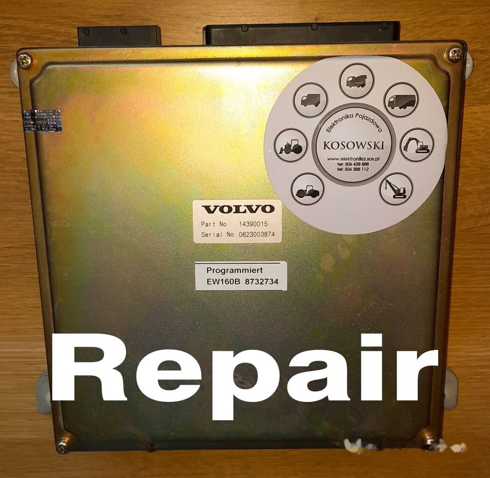 Volvo EW 140 EW 160 EW 180 EW 210 EC 140 EC 160 EC 210 EC 240 EC 290 EC 200 EC 250 EC 220 EC 300 EC 380 EC 360 - Ηλεκτρονική μονάδα ελέγχου για Εκσκαφέας: φωτογραφία 1 Volvo EW 140 EW 160 EW 180 EW 210 EC 140 EC 160 EC 210 EC 240 EC 290 EC 200 EC 250 EC 220 EC 300 EC 380 EC 360 - Ηλεκτρονική μονάδα ελέγχου για Εκσκαφέας: φωτογραφία 1