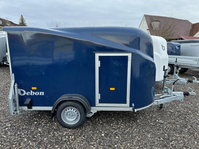 Cheval Liberte Debon Fourgon Cargo 2 Poly + Türe blau 1300 kg, 100 km/h, 300x155x168cm - Ρυμούλκα κόφα: φωτογραφία 3 Cheval Liberte Debon Fourgon Cargo 2 Poly + Türe blau 1300 kg, 100 km/h, 300x155x168cm - Ρυμούλκα κόφα: φωτογραφία 3