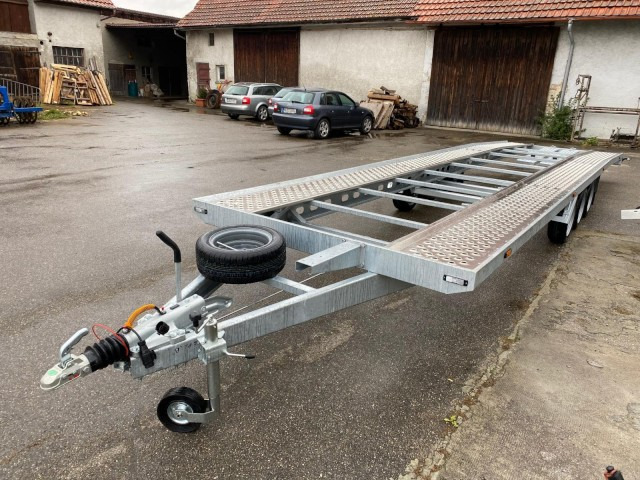 Gala BGG Taurus Duo 85 35 3, 8500 x 2150 mm, 3-Achs, für 2 Autos - Ρυμούλκα αυτοκινητάμαξα: φωτογραφία 1 Gala BGG Taurus Duo 85 35 3, 8500 x 2150 mm, 3-Achs, für 2 Autos - Ρυμούλκα αυτοκινητάμαξα: φωτογραφία 1