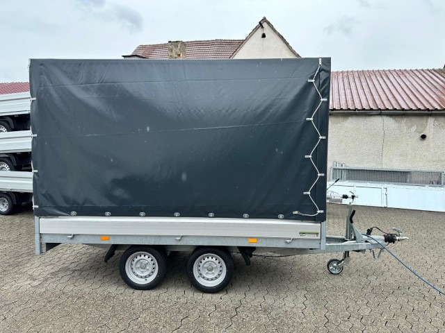 Hapert Azure H-2 Hochlader 3050 x 1600 x 300 mm, mit Plane 180 cm anthrazit ZG 2,0 to. - Ρυμούλκες αυτοκίνητο: φωτογραφία 1 Hapert Azure H-2 Hochlader 3050 x 1600 x 300 mm, mit Plane 180 cm anthrazit ZG 2,0 to. - Ρυμούλκες αυτοκίνητο: φωτογραφία 1